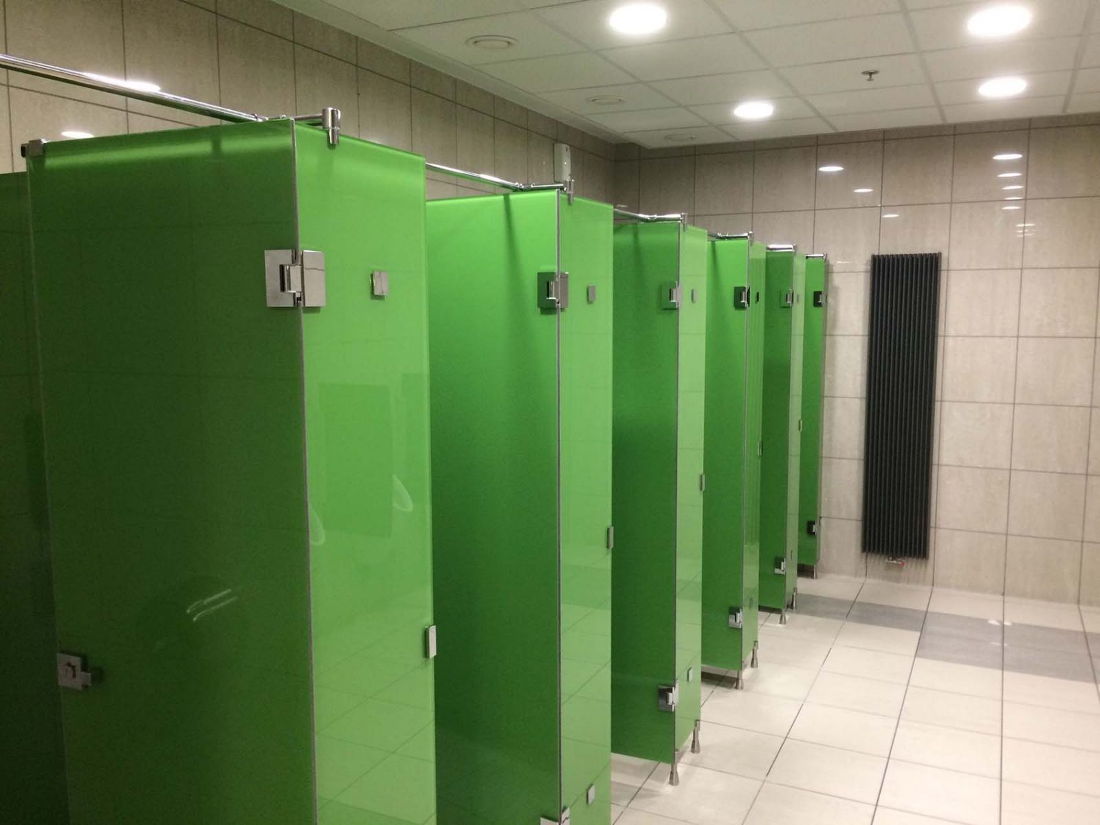 Farebné zelené dvere vhodné aj do kúpeľní od ludatotsk.sbs